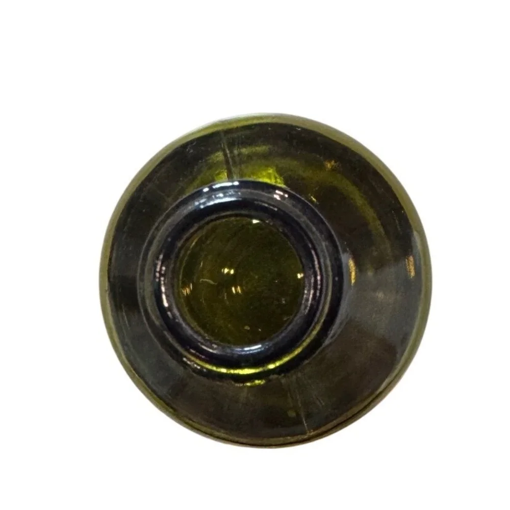Glass Bottle Olive Green